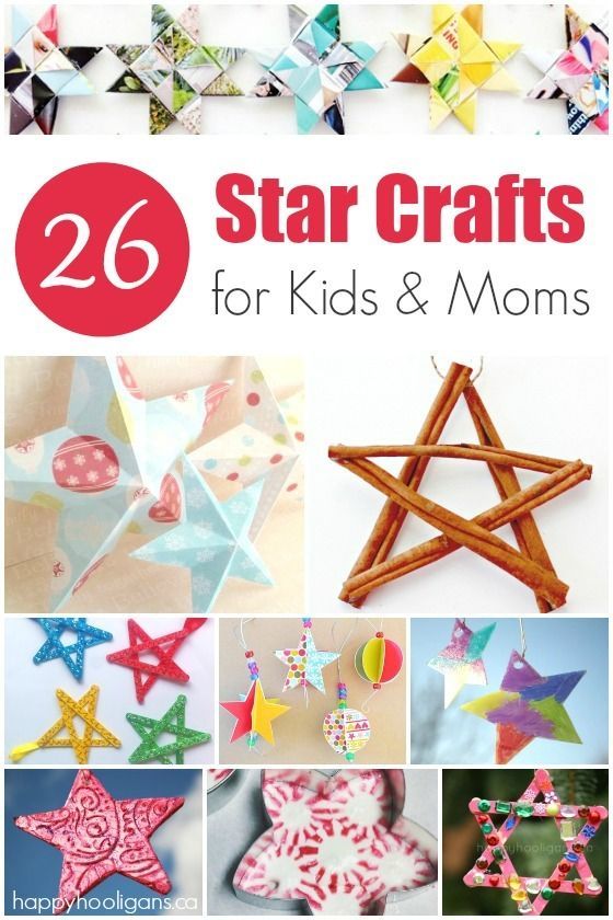 26 Star Crafts for All Ages - Happy Hooligans -   23 fabric crafts for kids to make ideas