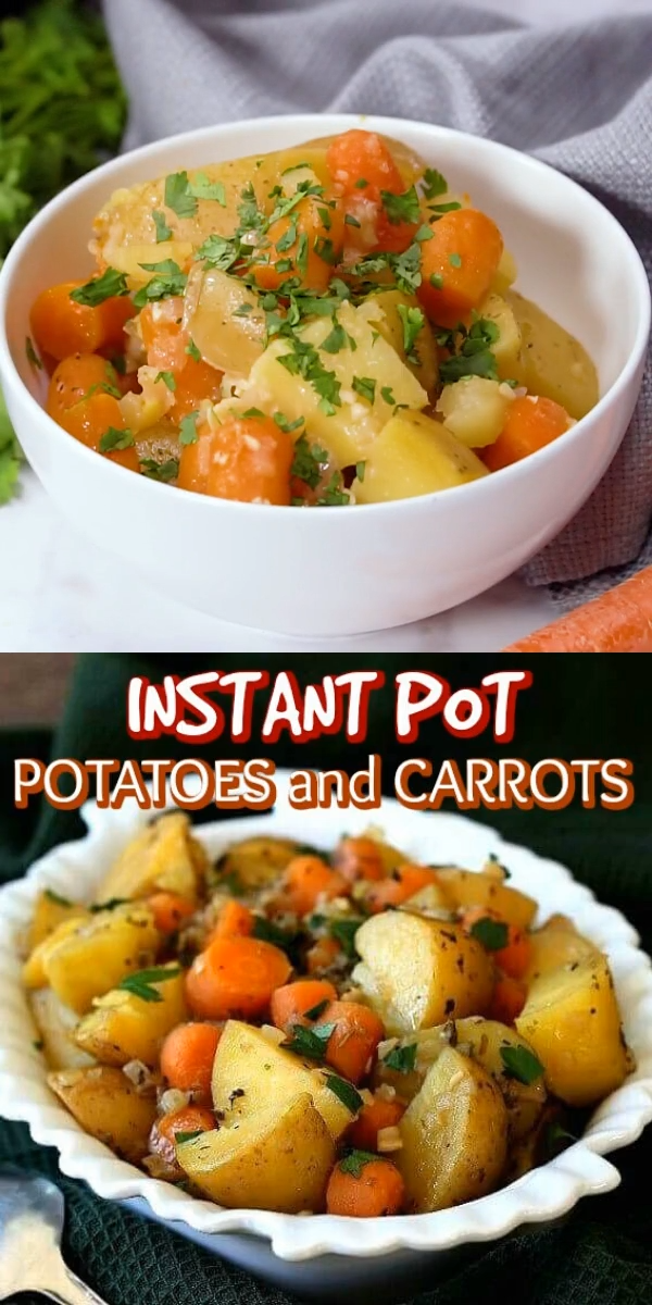 Instant Pot Potatoes and carrots -   25 healthy instant pot recipes vegetarian videos ideas