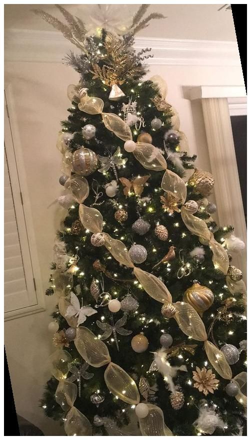 120 meilleures id?es de d?coration d'arbre de No?l dont vous devriez vous inspirer 12+ | christ -   17 christmas tree decor 2020 gold ideas