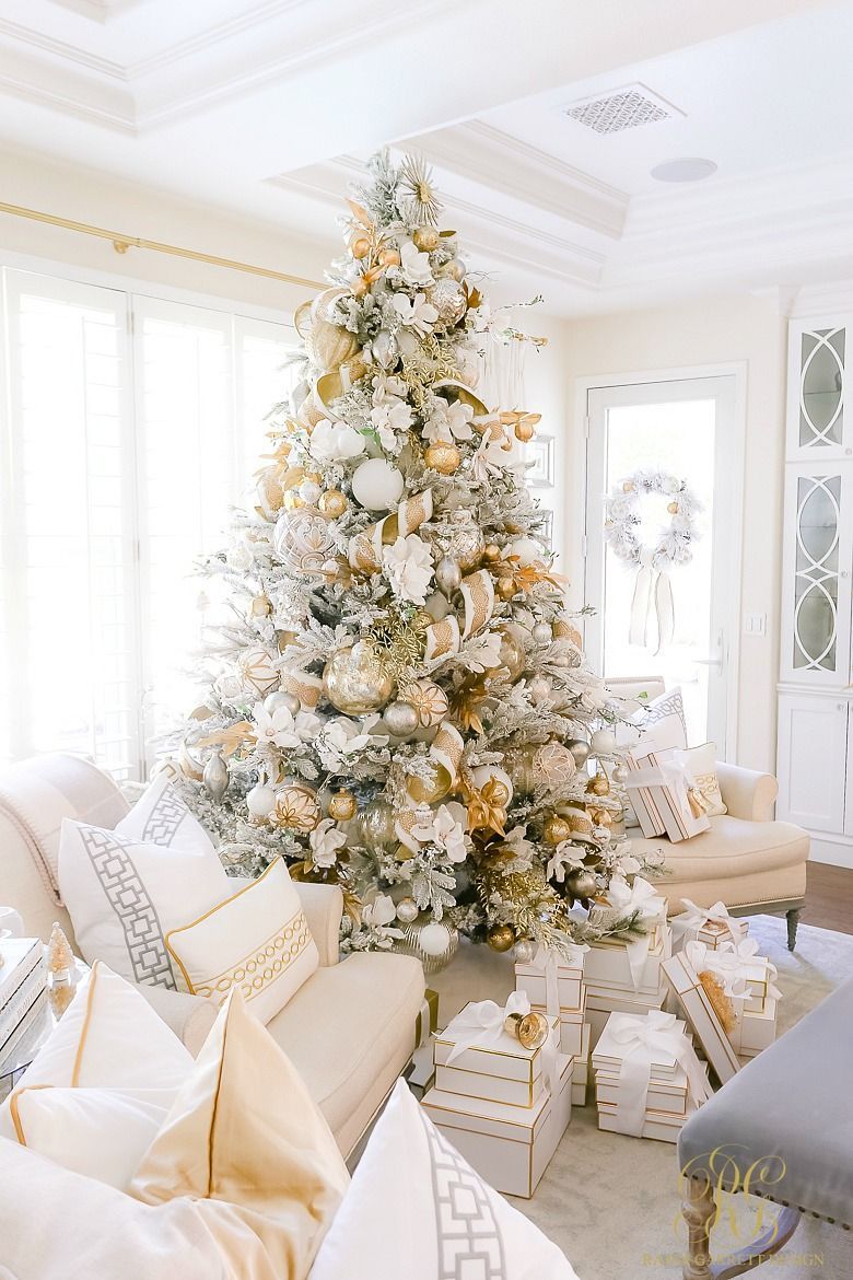 Elegant Christmas Decor -   17 christmas tree decor 2020 gold ideas