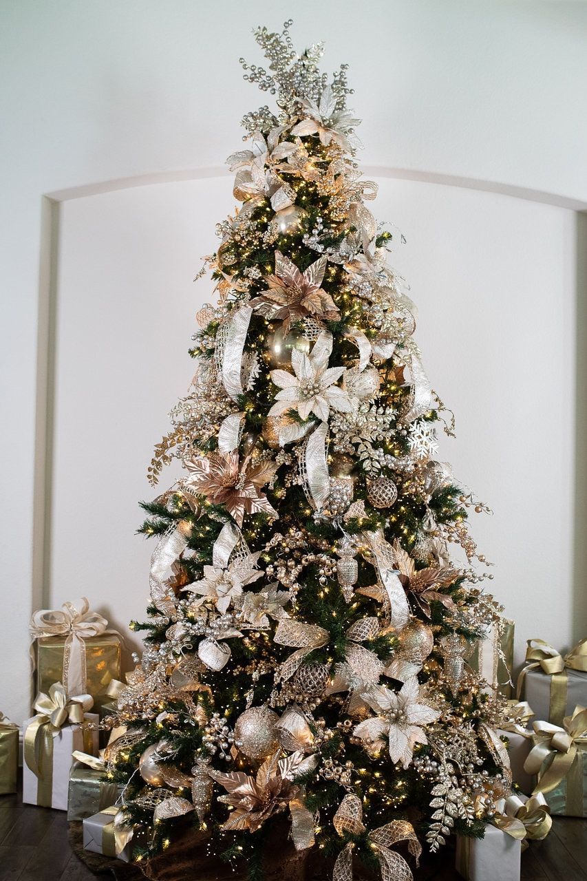 Natural Elegance Christmas Tree Bundle -   17 christmas tree decorations ideas