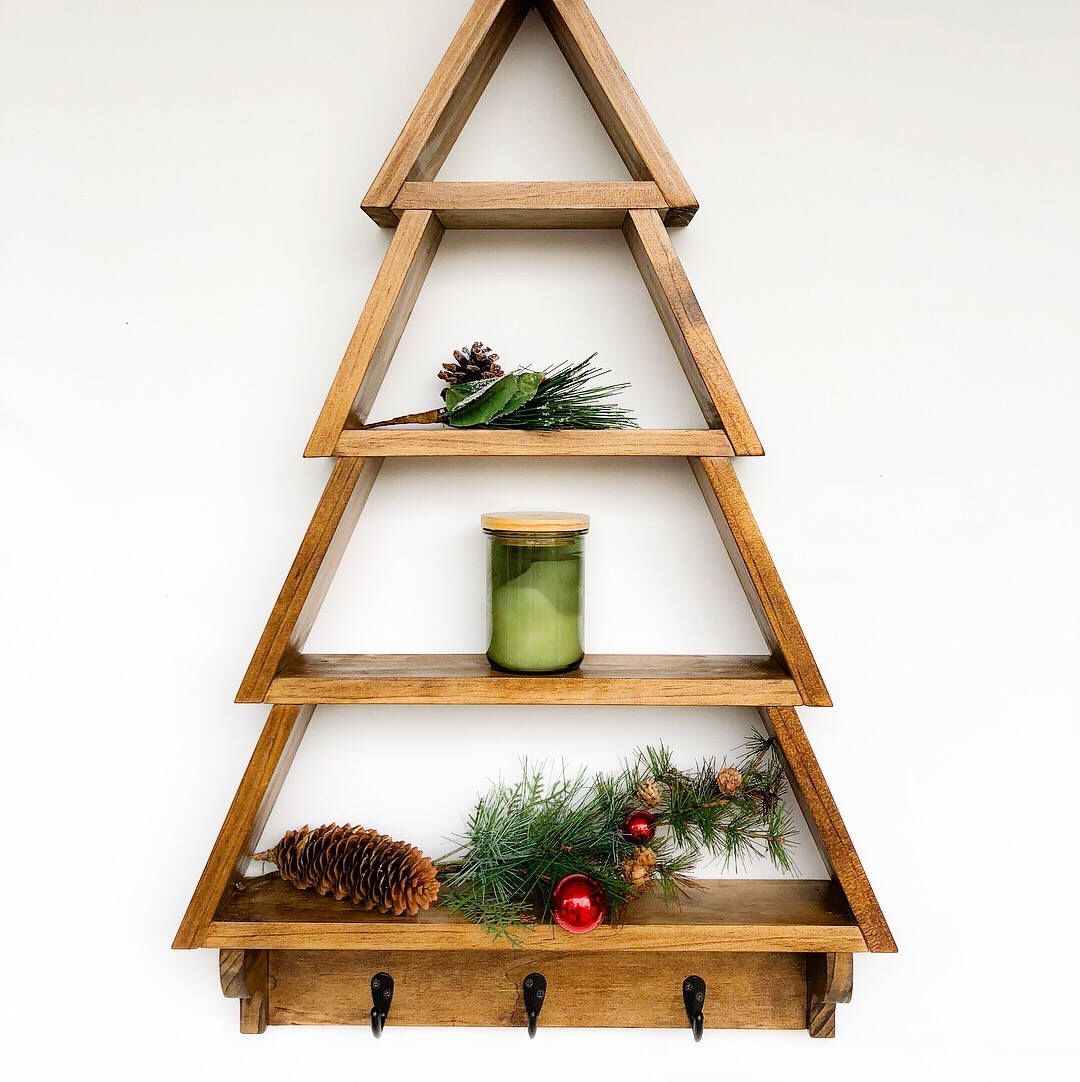 17 xmas decorations diy standing shelves ideas