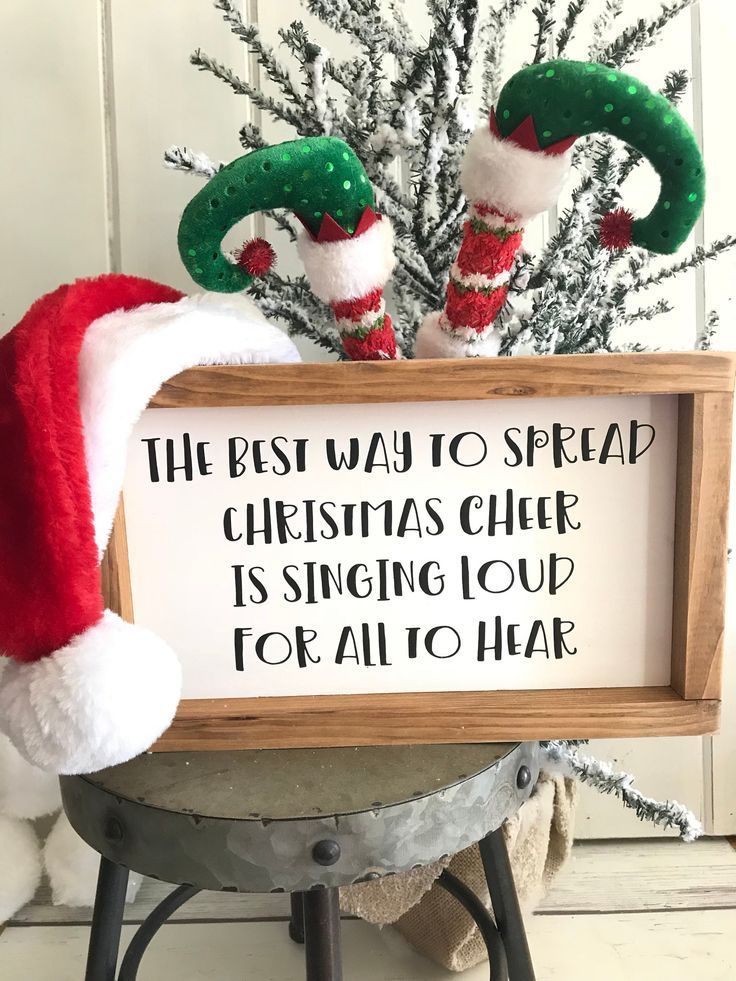 The best way to spread Christmas cheer is singing loud for all | Etsy -   18 christmas crafts diy ideas