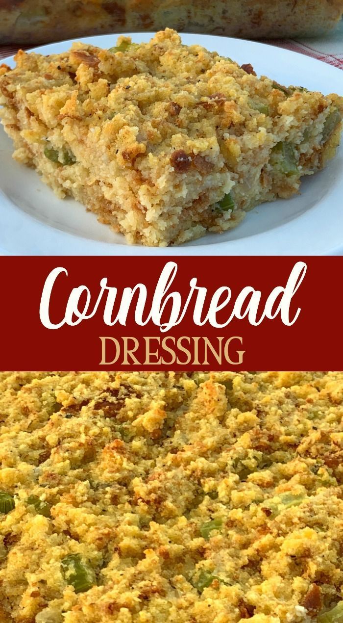 Traditional Cornbread Dressing -   18 cornbread dressing southern stuffing recipes ideas