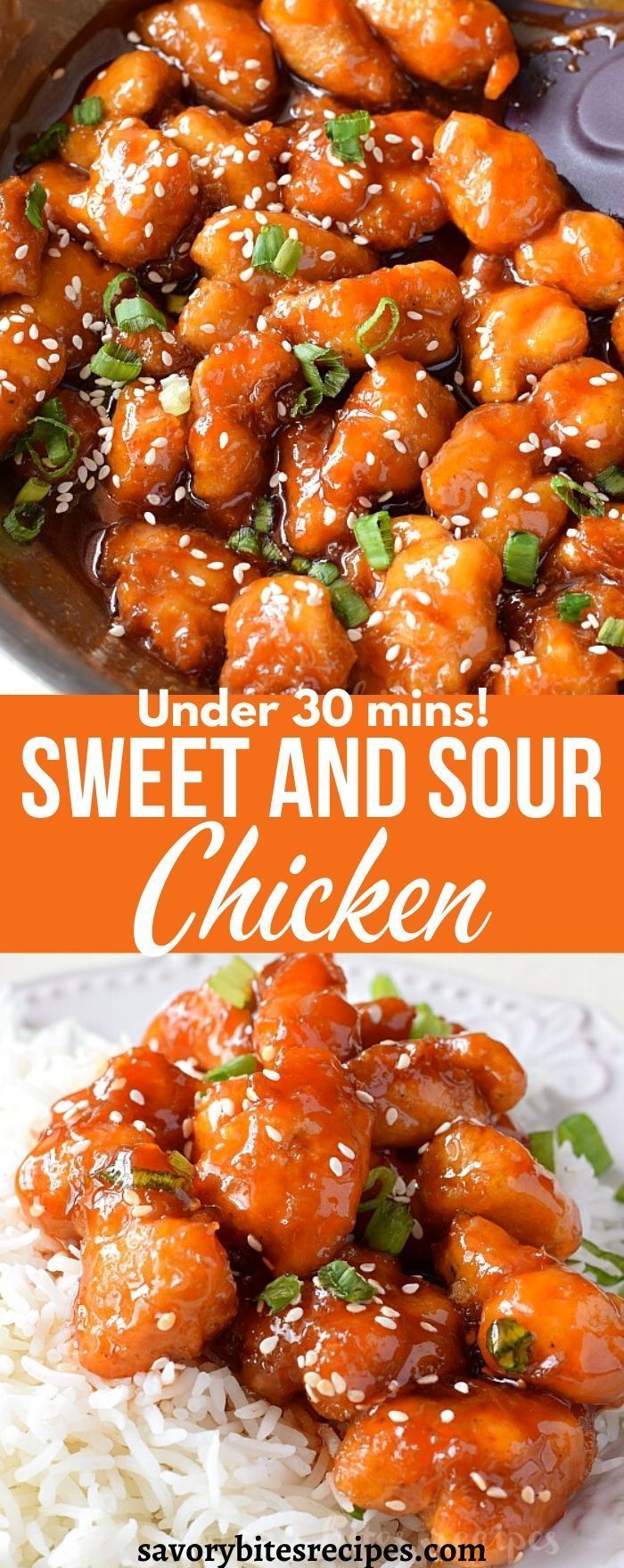 Try this ultimate easy sweet and sour chicken -   18 dinner recipes easy chicken ideas