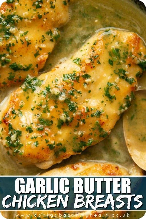 Garlic Butter Chicken -   18 dinner recipes easy chicken ideas