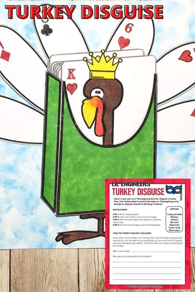 Turkey Disguise Project For Thanksgiving -   18 disguise a turkey project printable template ideas