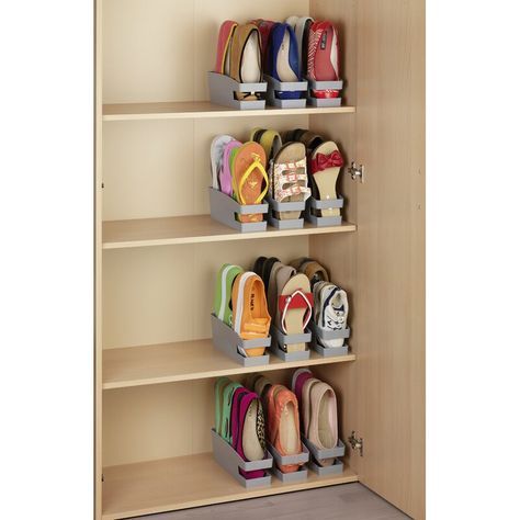Shoe Storage Accessory -   18 diy projects for bedroom storage ideas