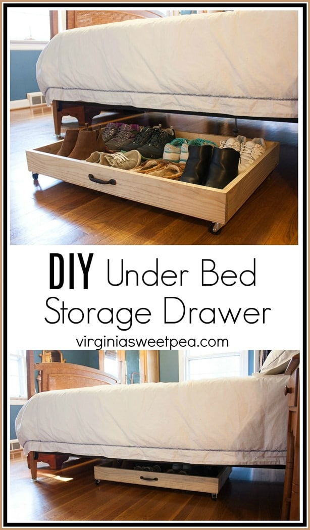 DIY Under Bed Storage Drawer -   18 diy projects for bedroom storage ideas