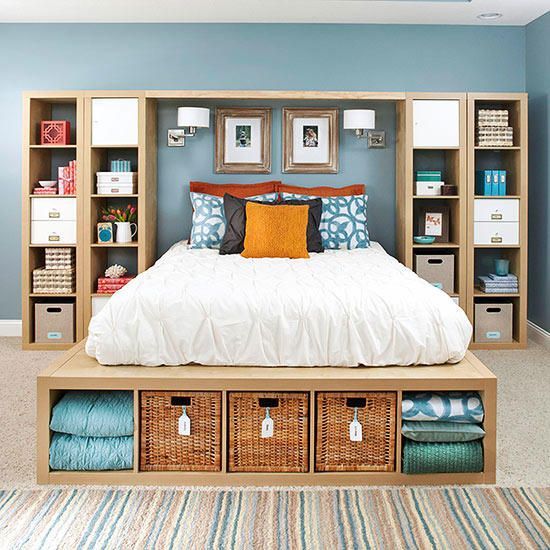 DIY Under Bed Storage -   18 diy projects for bedroom storage ideas
