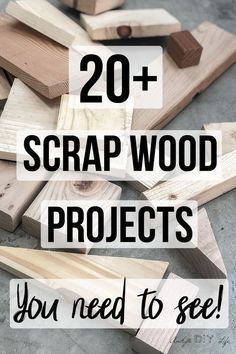 25 Simple Scrap Wood Projects for Beginners -   18 diy projects for the home easy ideas
