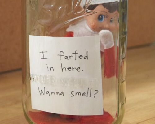 Fart Jar (MULT) -   18 elf on the shelf for adults ideas