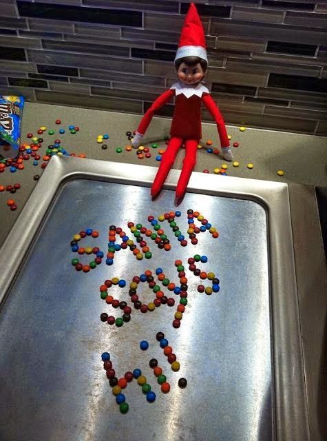 Our Daily Dose of Chaos: Ellie the Elf Day #7 -   18 elf on the shelf for adults ideas