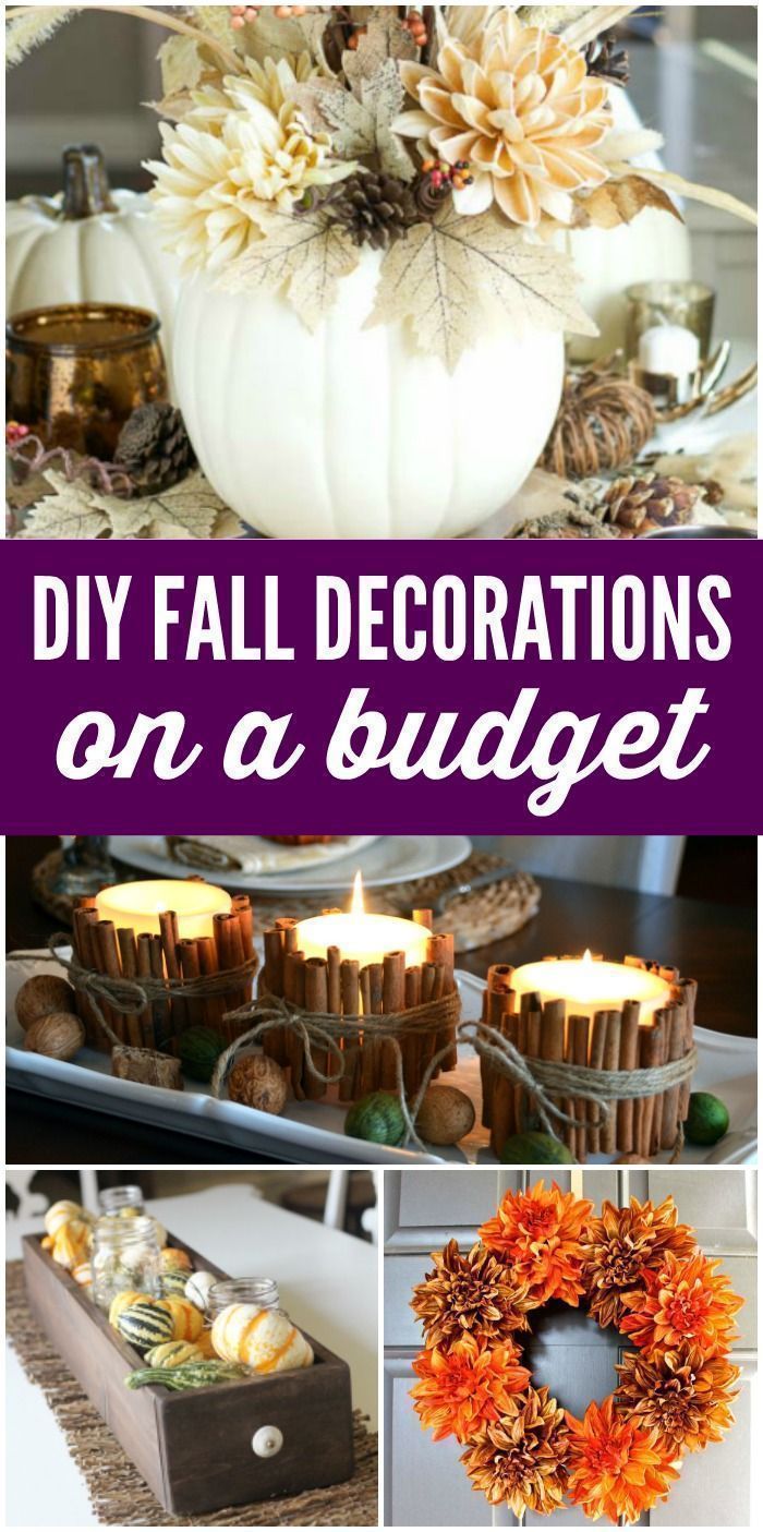 easy Fall decorations -   18 thanksgiving decorations for home dollar stores ideas