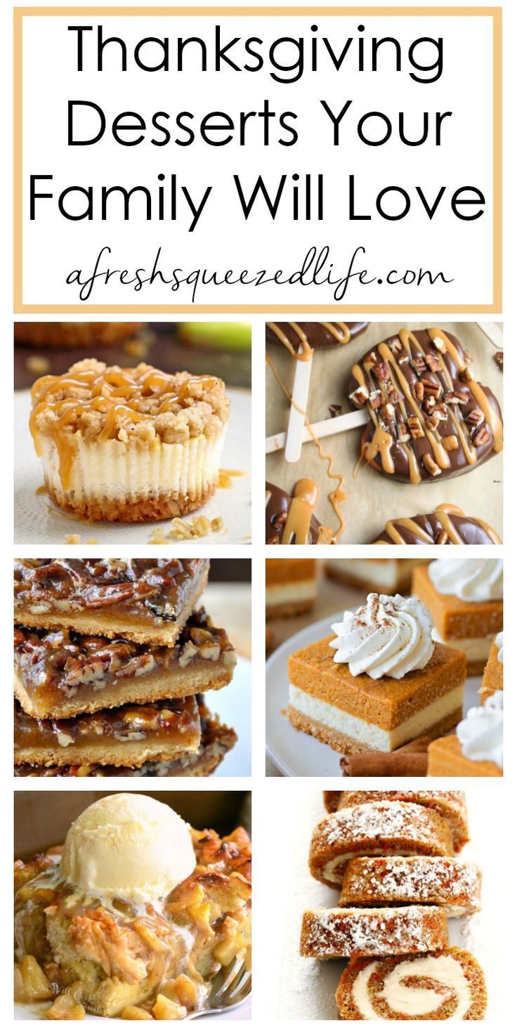 18 thanksgiving desserts for a crowd ideas
