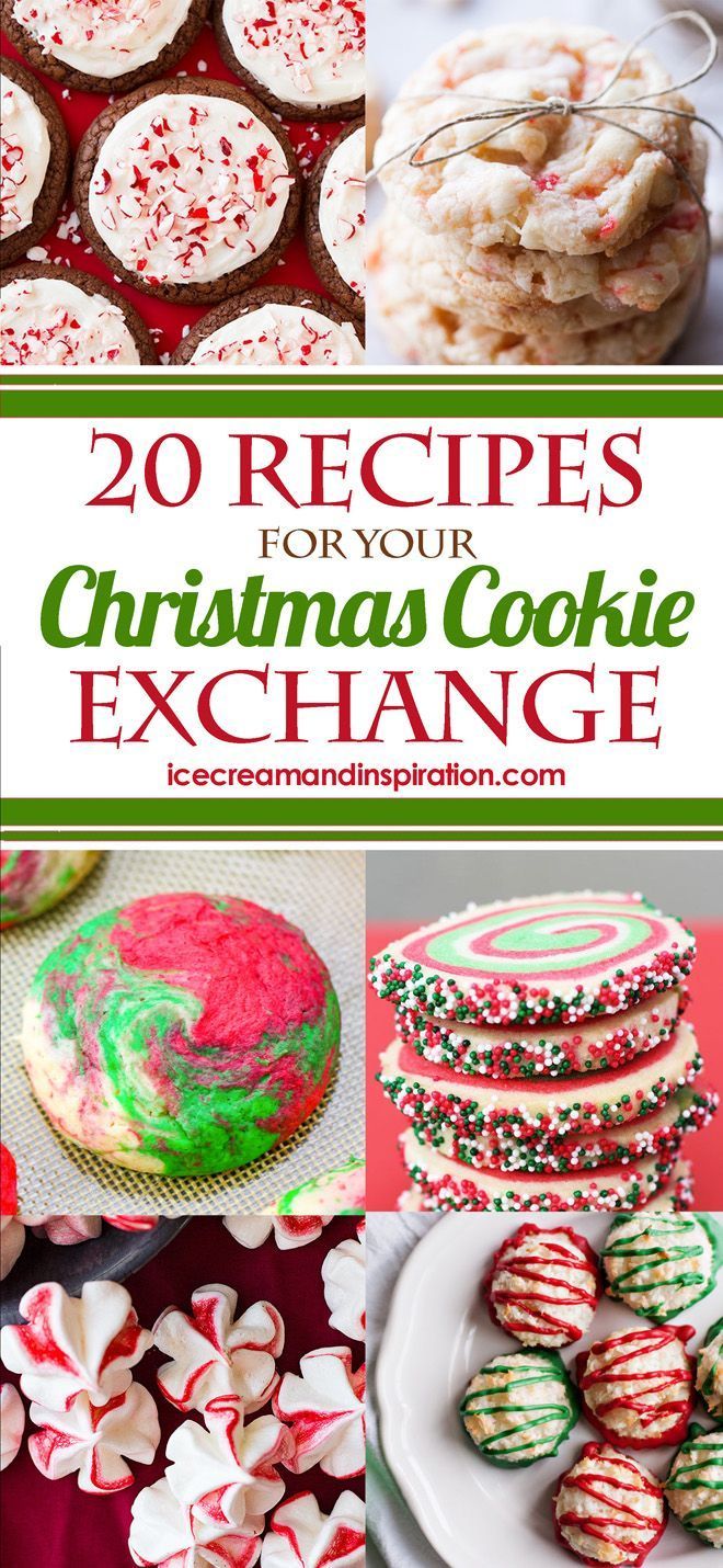 20 Recipes for Your Christmas Cookie Exchange - Beautiful Life and Home -   19 christmas cookies recipes easy no bake ideas