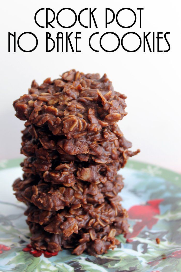 Crock Pot No Bake Cookies -   19 christmas cookies recipes easy no bake ideas
