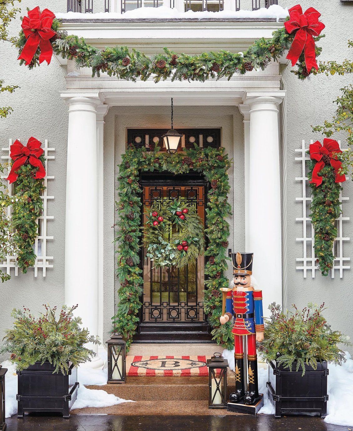 Christmas Cheer Garland -   19 christmas decor wreaths & garlands ideas