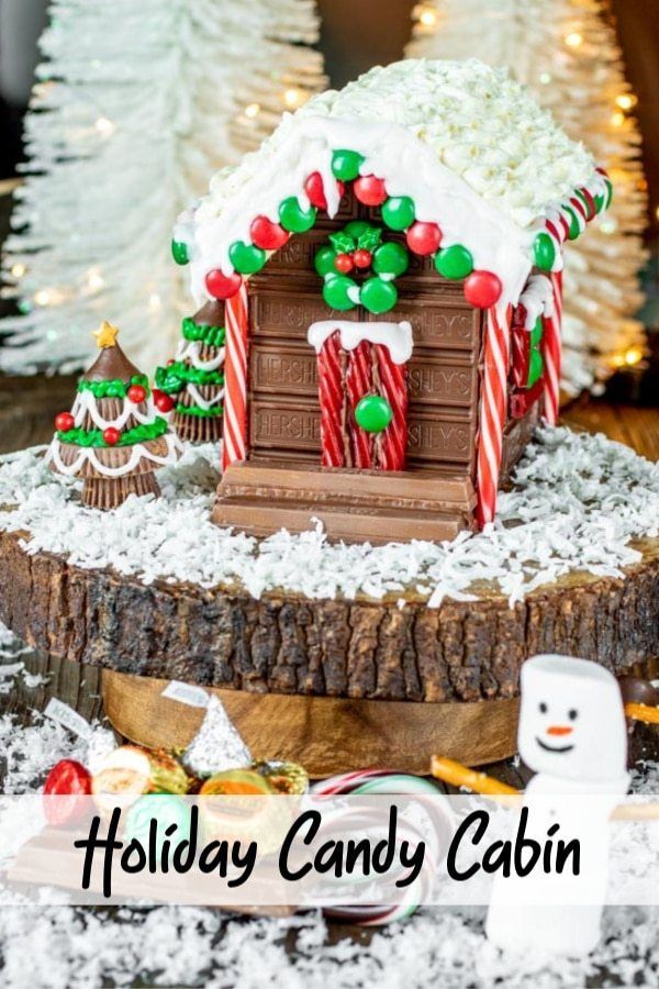 Santa's Candy Cabin -   19 gingerbread house candy list kids ideas