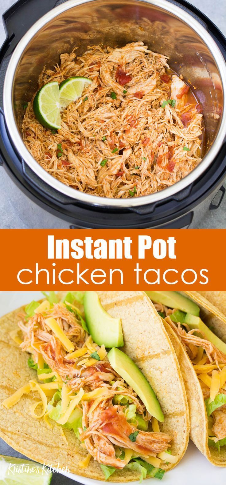 Instant Pot Chicken Tacos -   19 healthy instant pot recipes chicken ideas