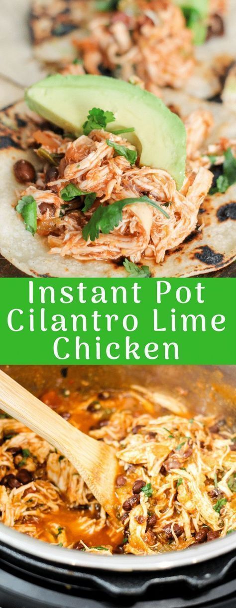 Instant Pot Cilantro Lime Chicken -   19 healthy instant pot recipes chicken ideas