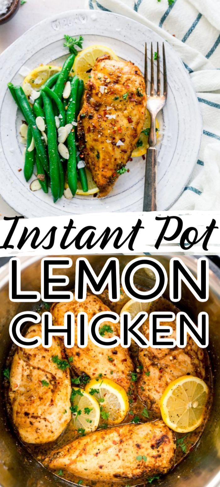 Keep the Oven Off with this Instant Pot Lemon Chicken Recipe - Powered by Mom -   19 healthy instant pot recipes chicken ideas