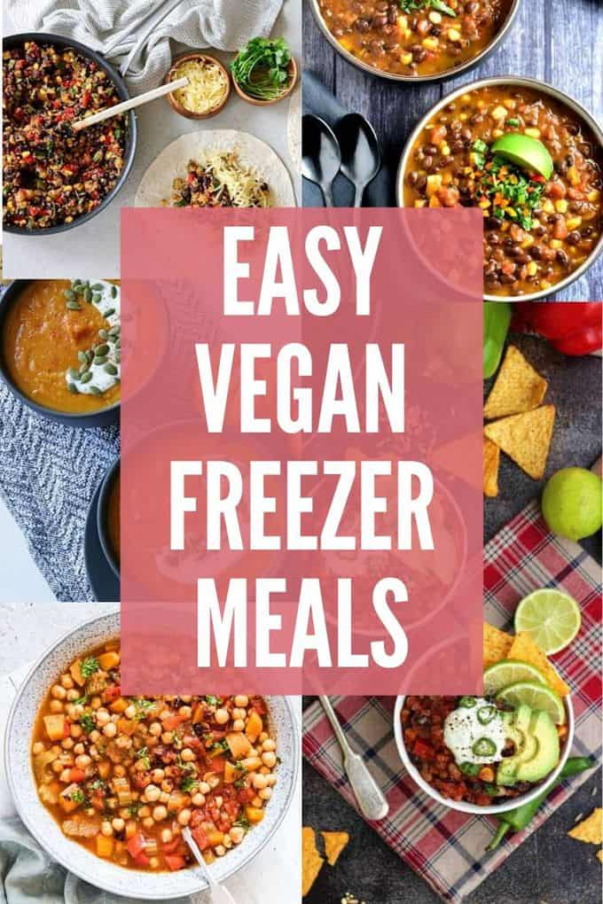 Easy Vegan Freezer Meals -   19 meal prep recipes vegetarian freezer ideas