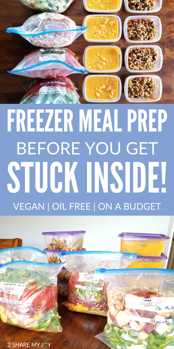 Vegan Freezer Meal Prep: 24 Servings For Under $37 -   19 meal prep recipes vegetarian freezer ideas