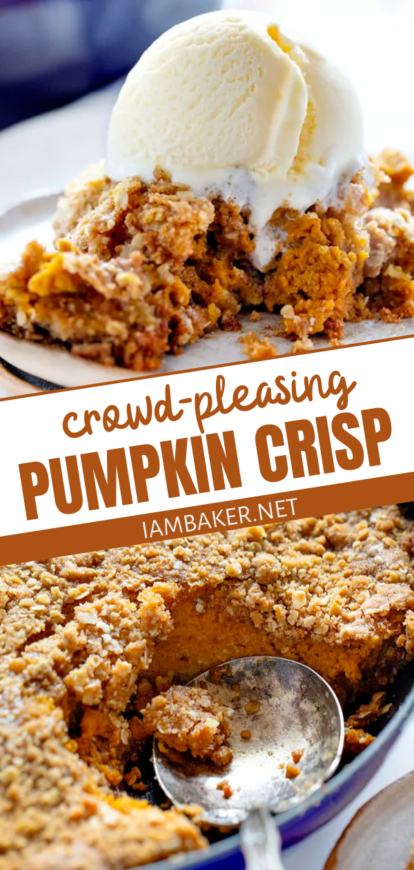Easy Pumpkin Crisp Recipe -   19 quick and easy thanksgiving desserts ideas