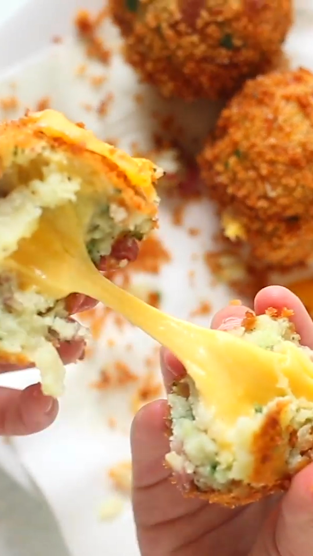 Cheese Stuffed Potato Balls -   19 stuffing balls recipe ideas