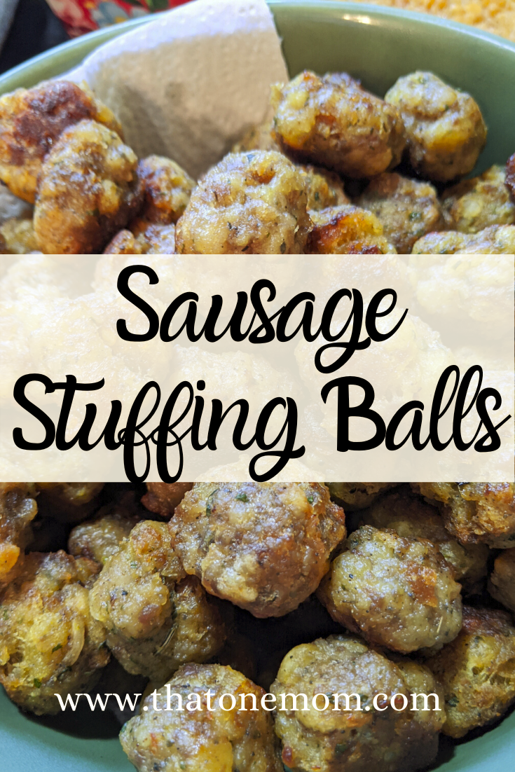 Sausage Stuffing Balls ? That One Mom -   19 stuffing balls recipe ideas