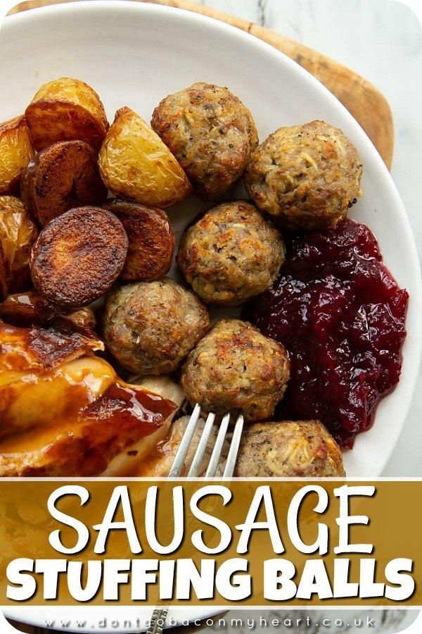 Sausage Stuffing Balls -   19 stuffing balls recipe ideas