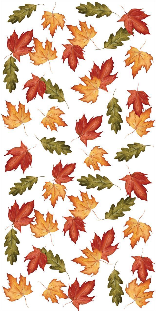Fall Leaves Banquet Table Roll, Plastic 50' -   19 thanksgiving wallpaper ideas