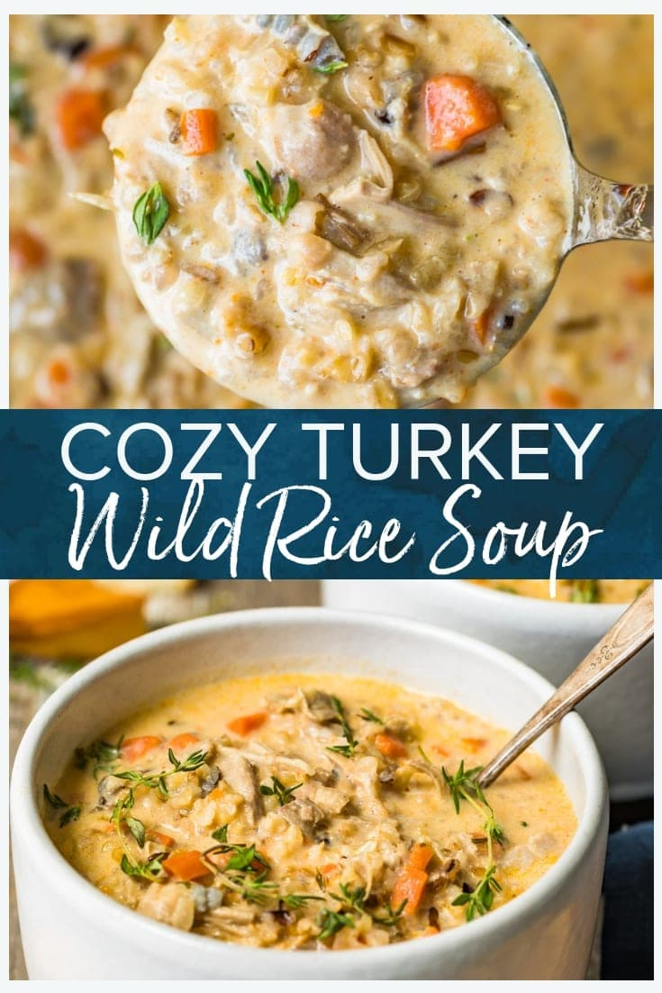 Turkey Wild Rice Soup Recipe (Thanksgiving Leftovers Idea) - (VIDEO!) -   19 turkey soup homemade easy ideas