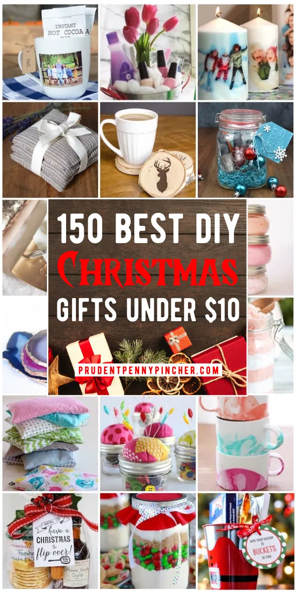 150 DIY Christmas Gifts Under $10 -   19 xmas gifts for friends budget ideas