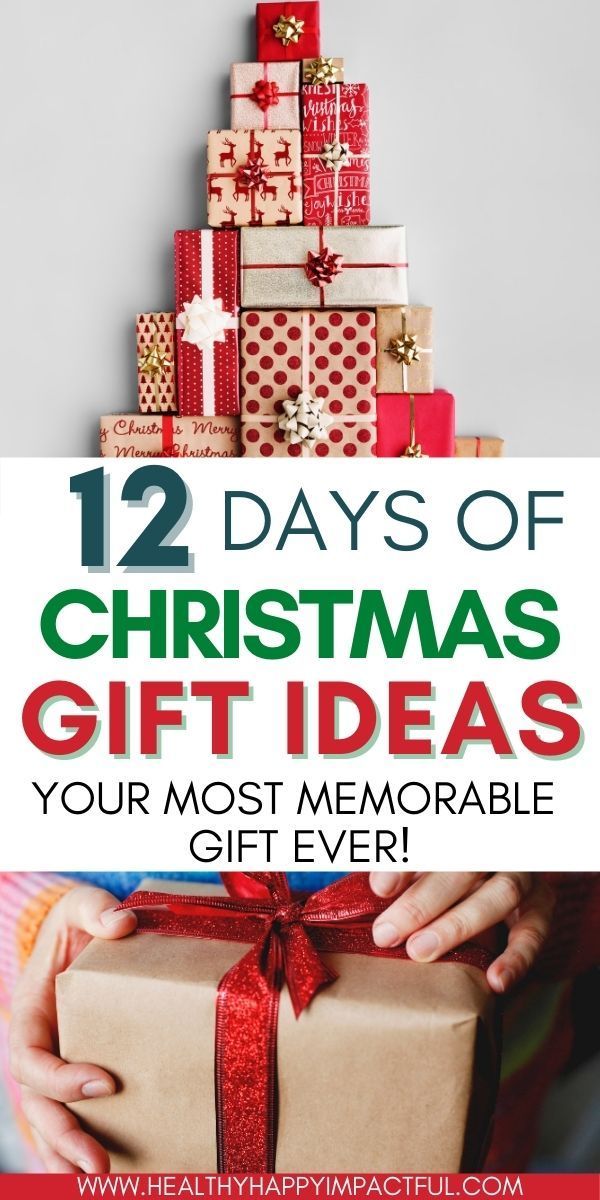 Easy 12 Days of Christmas Gift Ideas for Family & Friends -   19 xmas gifts for friends budget ideas