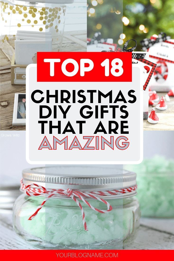 18 Best DIY Christmas Gifts Your Friends Will Love -   19 xmas gifts for friends budget ideas