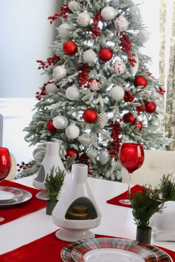 2019 Top 3 Holiday Home Tips -   20 christmas tree decor 2020 red and white ideas