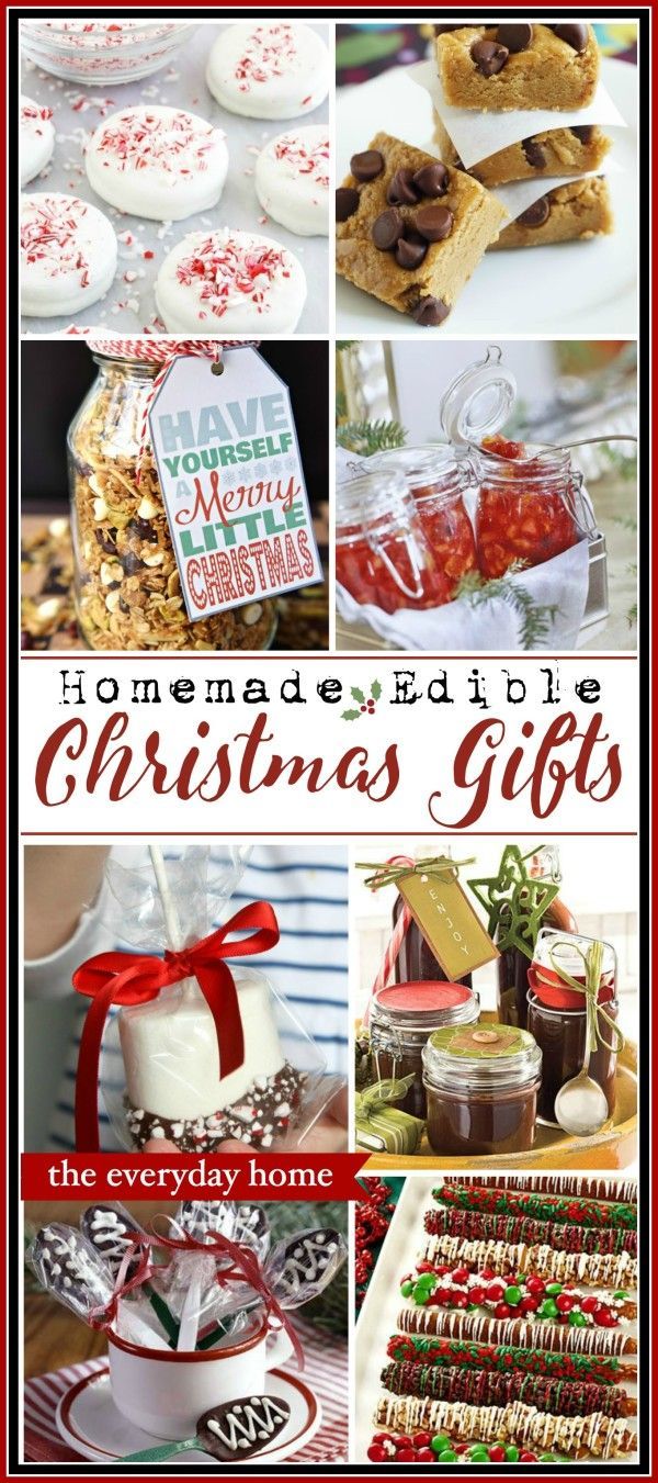 Easy Homemade Edible Christmas Gifts | The Everyday Home | www.everydayhomeblog.com -   24 xmas food gifts ideas