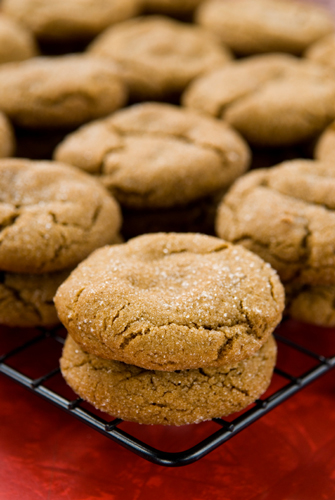 Pumpkin molasses cookies. "Soft, chewy spice cookies blend perfectly with p