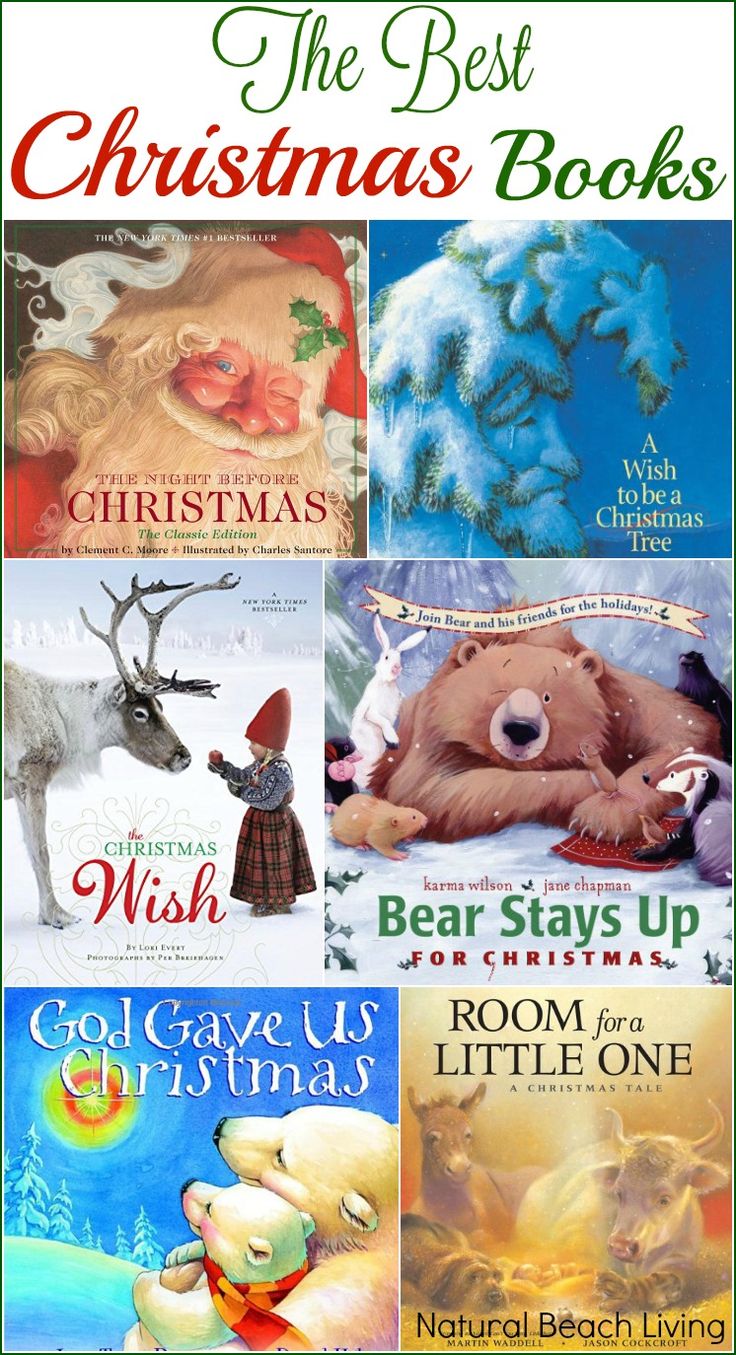 The Best Christmas books for kids, several classics and new books to