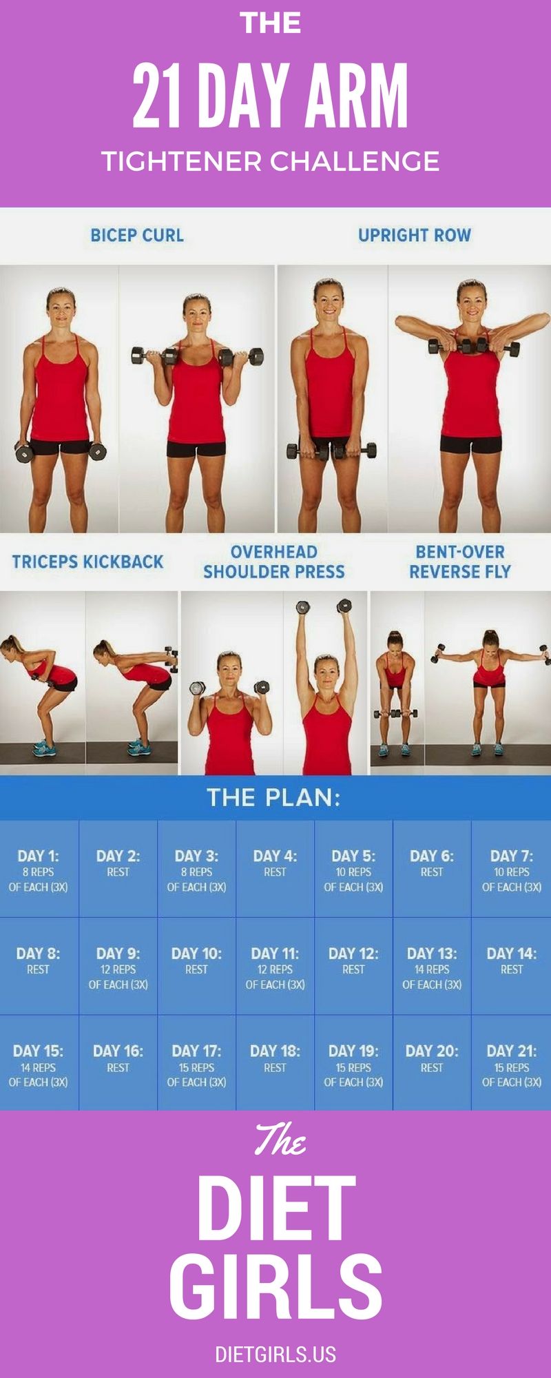 21 Day Arm Workout